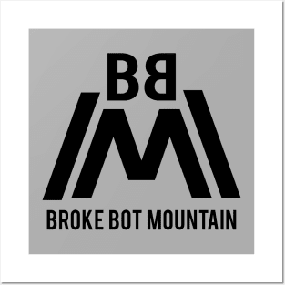 Broke Bot Mountain Posters and Art